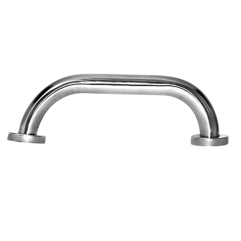 Barra Apoio Para Banheiro Reta em Alumínio 80cm com Canopla 113.027