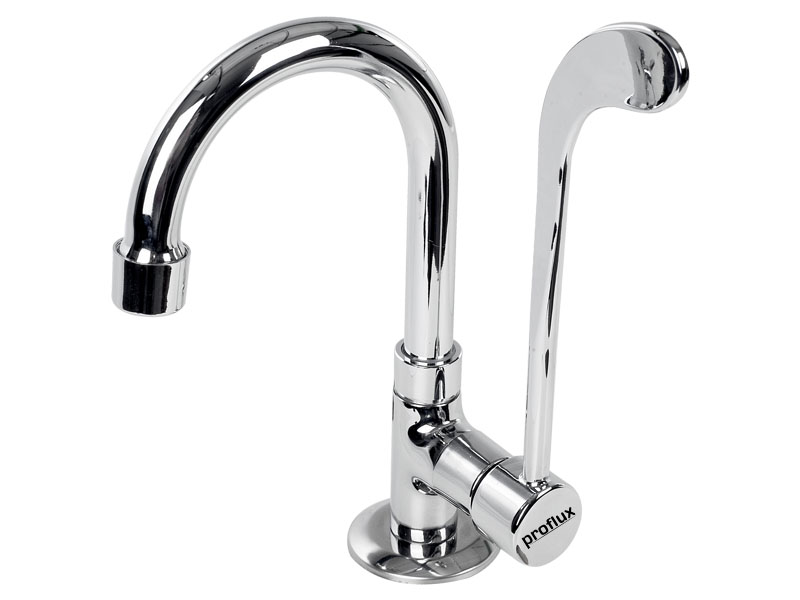 Torneira Clínica Alavanca Bica Móvel Alta Mesa 21.060